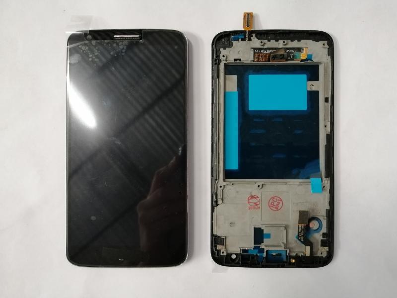 LCD PANTALLA LG G2 D802 D805 D803 COMPLETA NEGRA CON MARCO