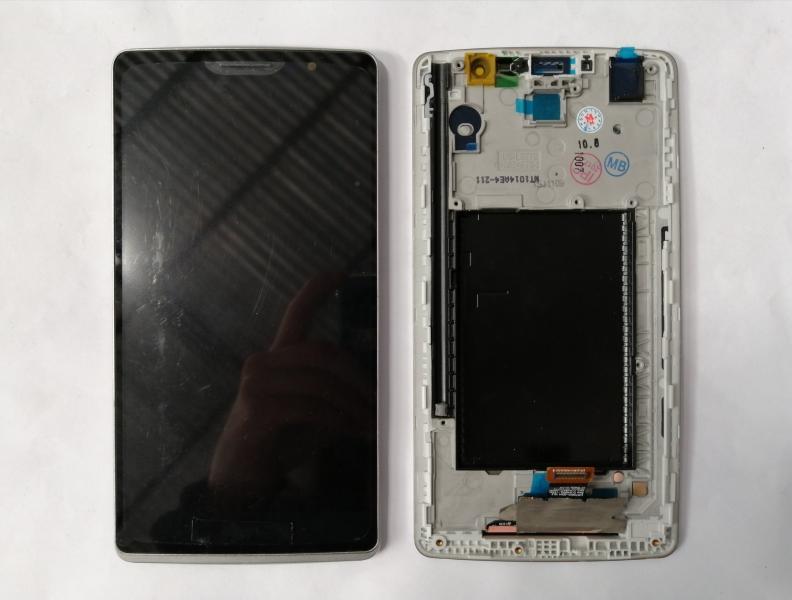 LCD PANTALLA LG G4 STYLUS MS631 H631 H635 COMPLETA NEGRA CON MARCO