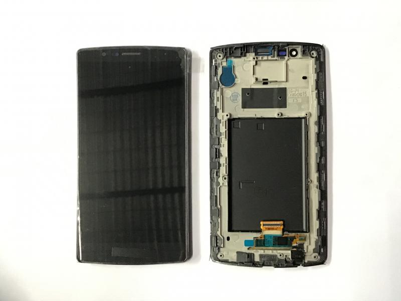 LCD PANTALLA LG G4 P1 H815 H812 H810 COMPLETA NEGRA CON MARCO