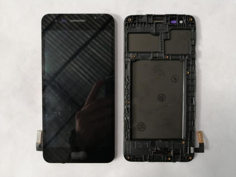LCD PANTALLA LG K4 2017 M160 COMPLETA NEGRA SIN MARCO