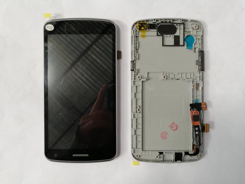 LCD PANTALLA LG K5 X220 Q6 COMPLETA BLANCA CON MARCO