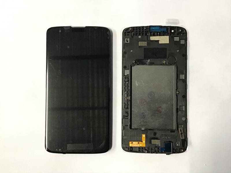 LCD PANTALLA LG K7 TRIBUTE 5 LS675 COMPLETA NEGRA CON MARCO