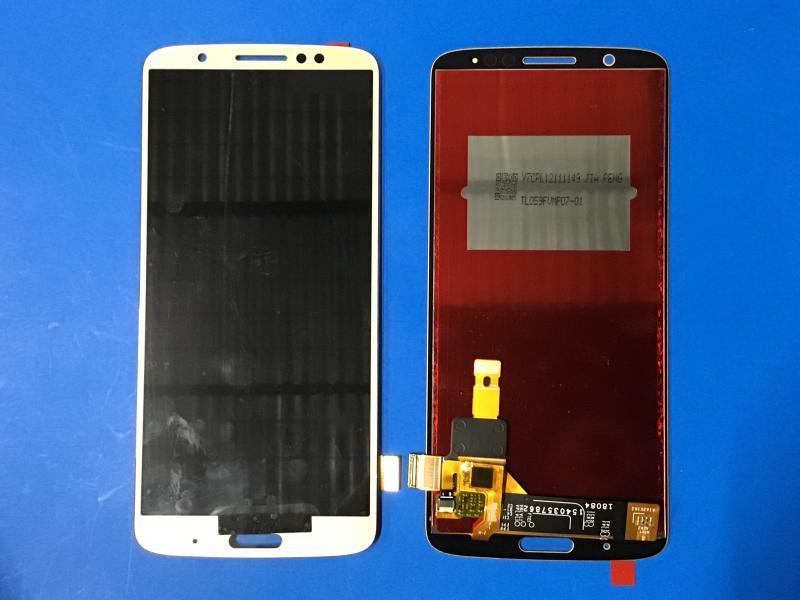 LCD PANTALLA MOTOROLA G6 PLUS COMPLETA DORADA SIN MARCO