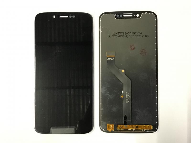 LCD PANTALLA MOTOROLA G7 PLAY COMPLETA NEGRA SIN MARCO