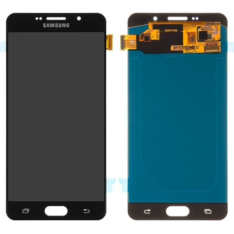 LCD PANTALLA SAMSUNG GALAXY A7 (2016) A710 COMPLETA NEGRA SIN MARCO
