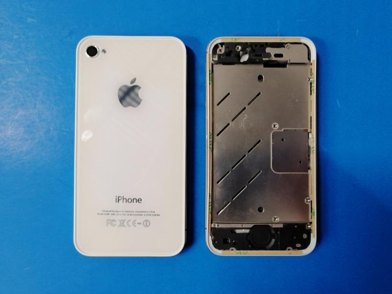 CARATULA IPHONE 4GS 4S A1387 A1431 BLANCA
