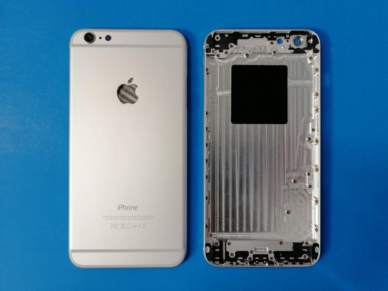 CARATULA IPHONE 6G PLUS 5.5 A1524 A1522 PLATEADA
