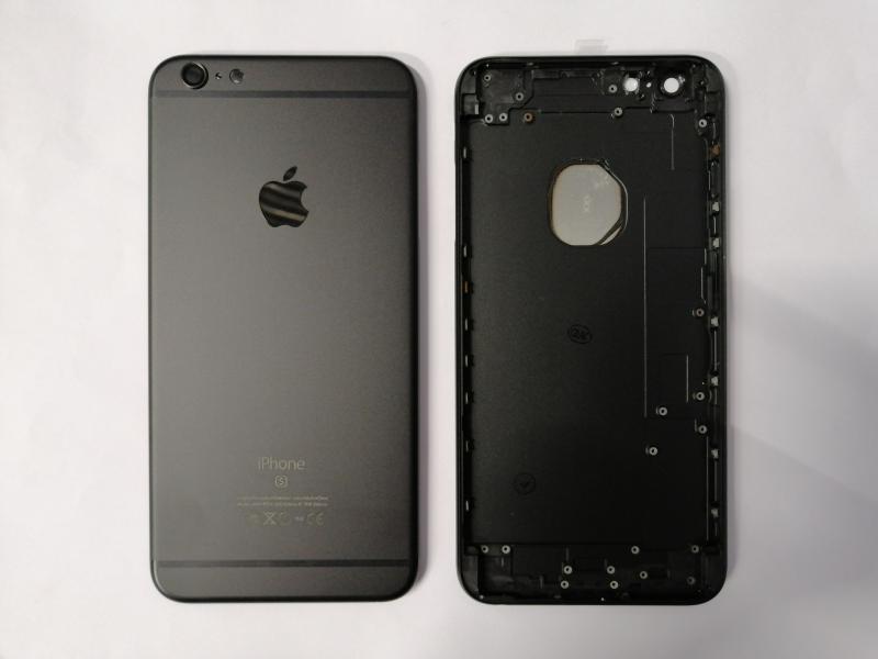 CARATULA IPHONE 6GS 6S PLUS 5.5 NEGRA