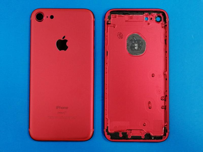 CARATULA IPHONE 7G 4.7 A1660 A1778 ROJA