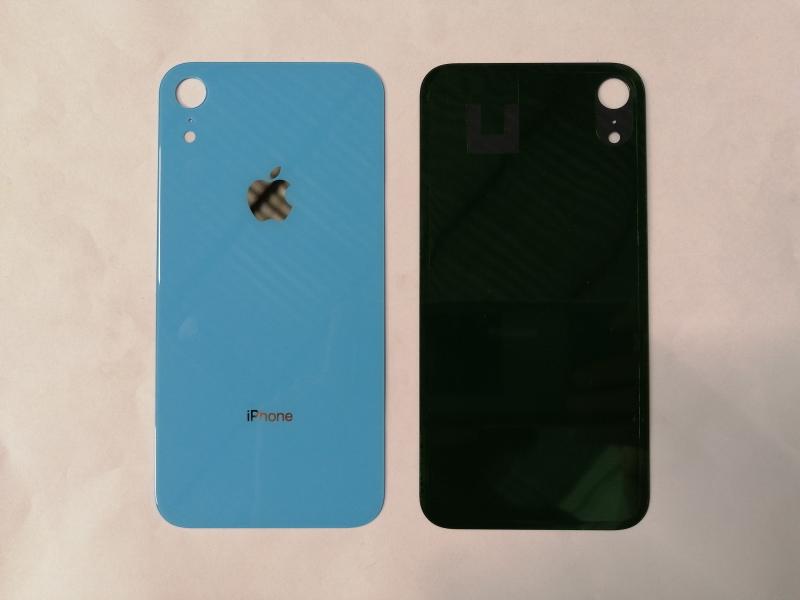 TAPA IPHONE XR AZUL SIN MARCO