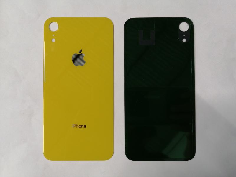 TAPA IPHONE XR AMARILLO SIN MARCO