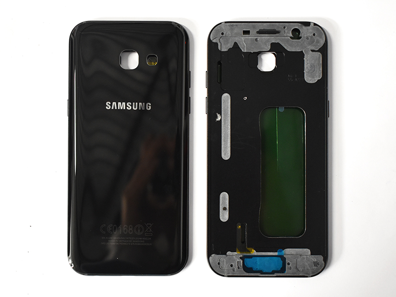 TAPA SAMSUNG GALAXY A5 (2017) A520 NEGRA CON MARCO