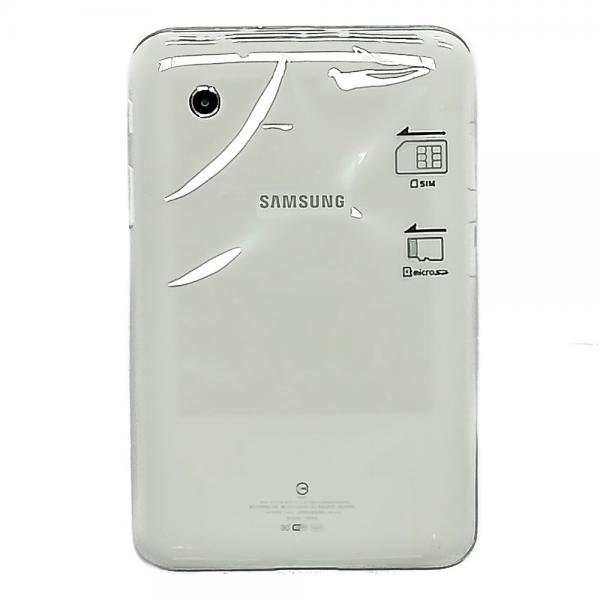 TAPA SAMSUNG GALAXY TAB 2 7.0 P3100 BLANCA CON MARCO