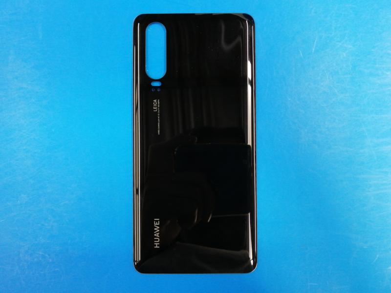 TAPA HUAWEI P30 NEGRA SIN MARCO
