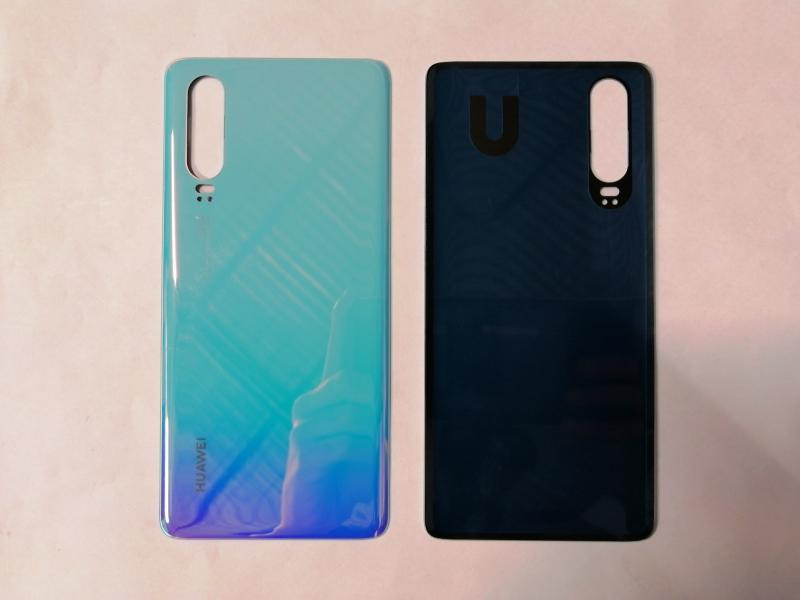 TAPA HUAWEI P30 CELESTE SIN MARCO