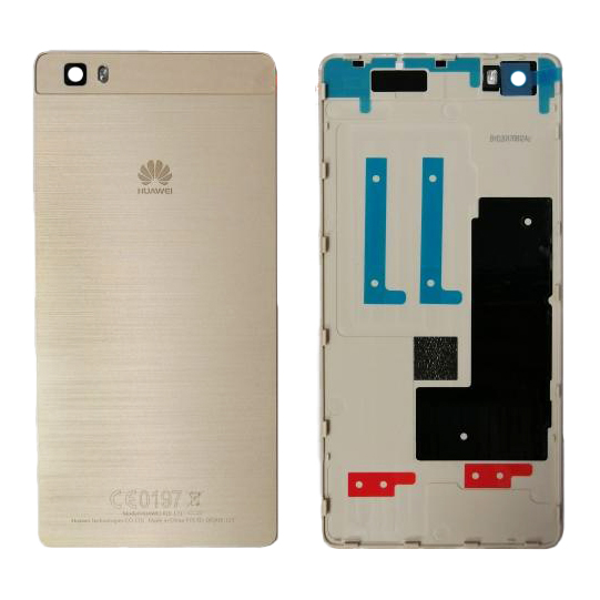 TAPA HUAWEI P8 LITE DORADA SIN MARCO
