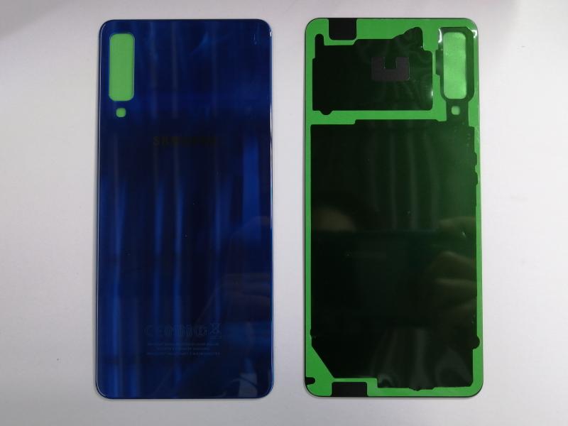 TAPA SAMSUNG GALAXY A7 2018 A750 AZUL SIN MARCO