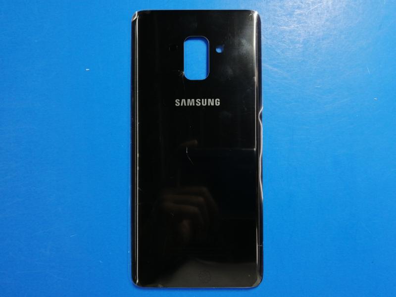 TAPA SAMSUNG GALAXY A8 + PLUS 2018 A730 NEGRA SIN MARCO