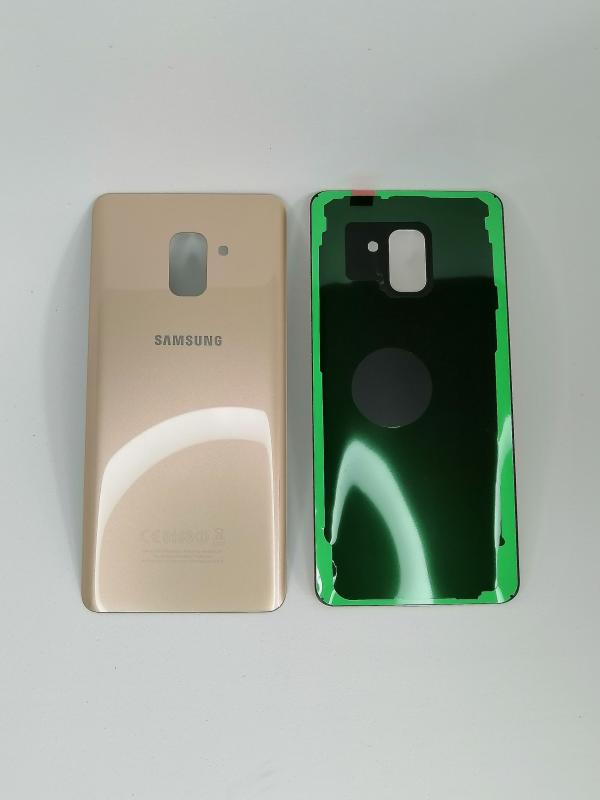 TAPA SAMSUNG GALAXY A8 + PLUS 2018 A730 DORADA SIN MARCO