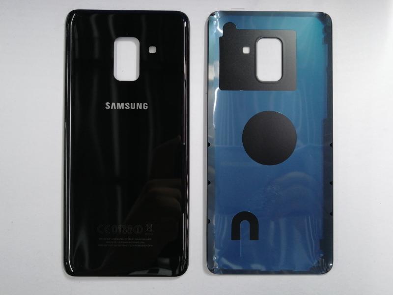 TAPA SAMSUNG GALAXY A8 2018 A530 NEGRA  SIN MARCO