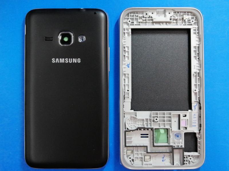 TAPA SAMSUNG GALAXY J1 (2016) J120 NEGRA CON MARCO