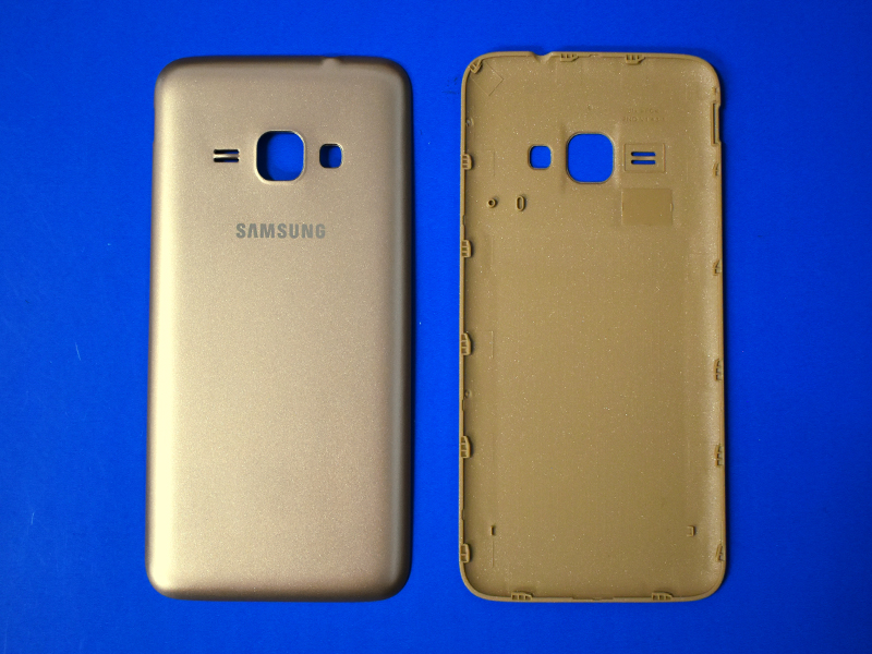 TAPA SAMSUNG GALAXY J1 (2016) J120 DORADA SIN MARCO