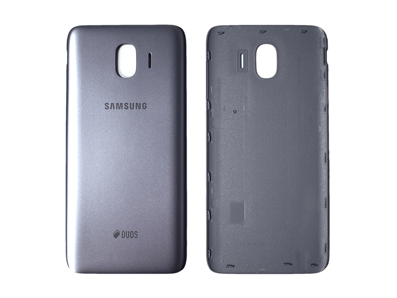 TAPA SAMSUNG GALAXY J4 2018 J400 PLATEADA SIN MARCO