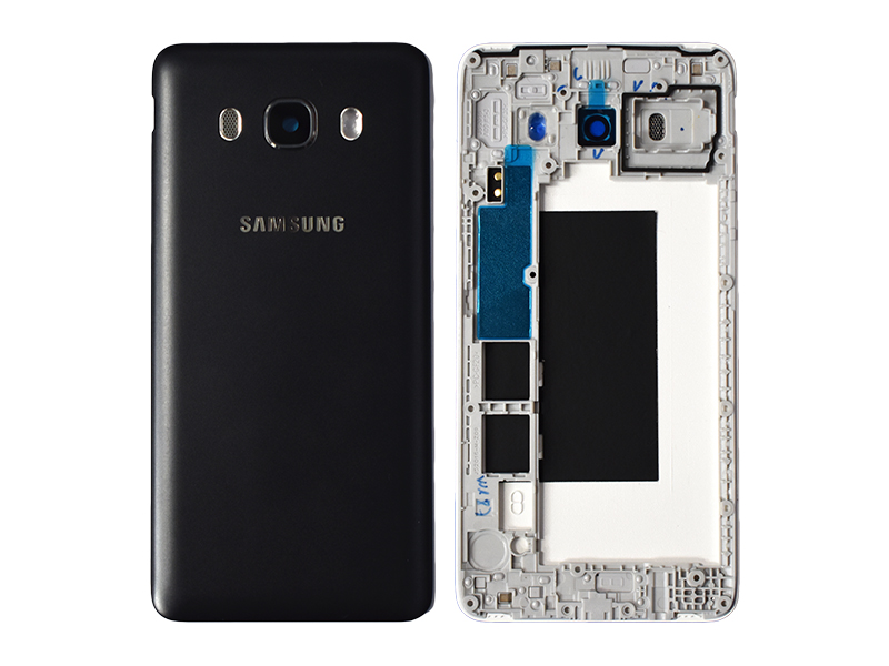 TAPA SAMSUNG GALAXY J5 (2016) J510 NEGRA CON MARCO