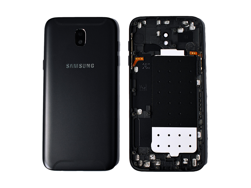 TAPA SAMSUNG GALAXY J5 PRO J530 NEGRA CON MARCO
