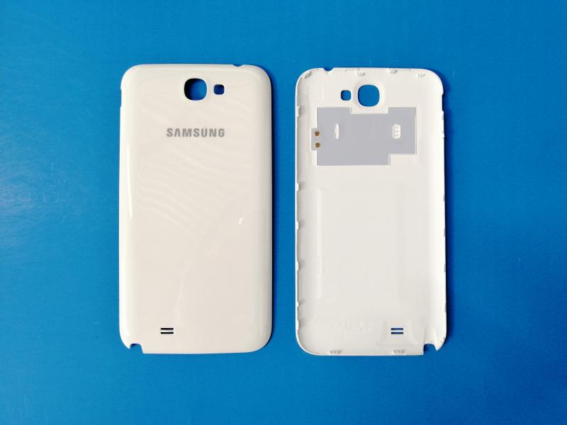 TAPA SAMSUNG GALAXY NOTE 2 N7100 N7105 BLANCA SIN MARCO