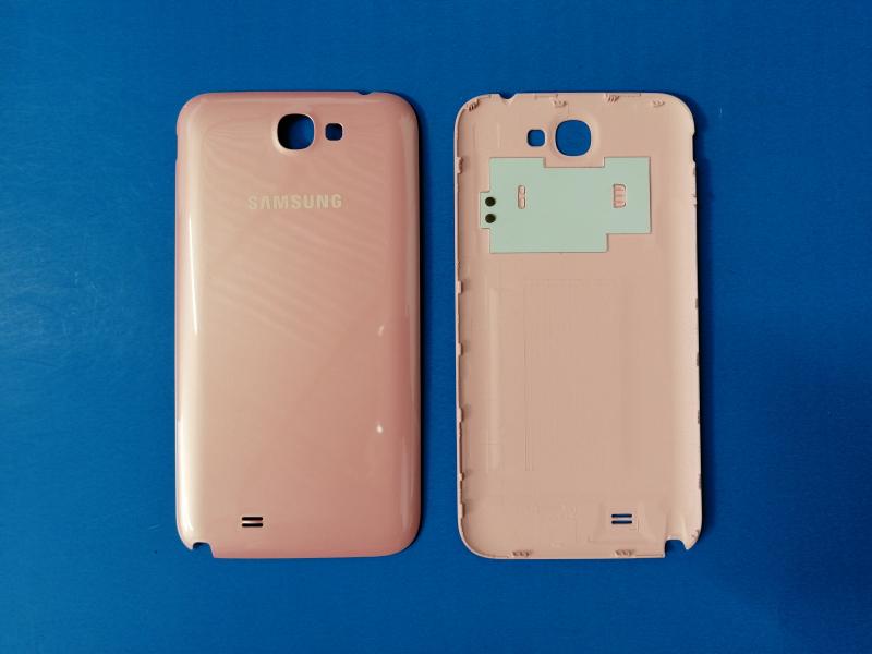 TAPA SAMSUNG GALAXY NOTE 2 N7100 N7105 ROSADA SIN MARCO