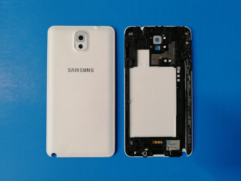 TAPA SAMSUNG GALAXY NOTE 3 N9000 BLANCA CON MARCO