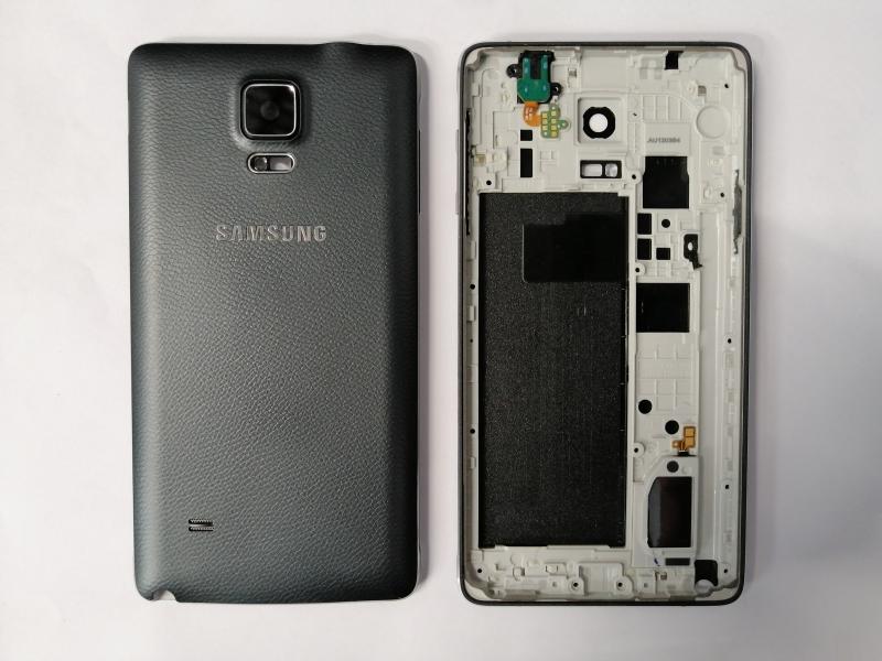 TAPA SAMSUNG GALAXY NOTE 4 N910 AZUL CON MARCO
