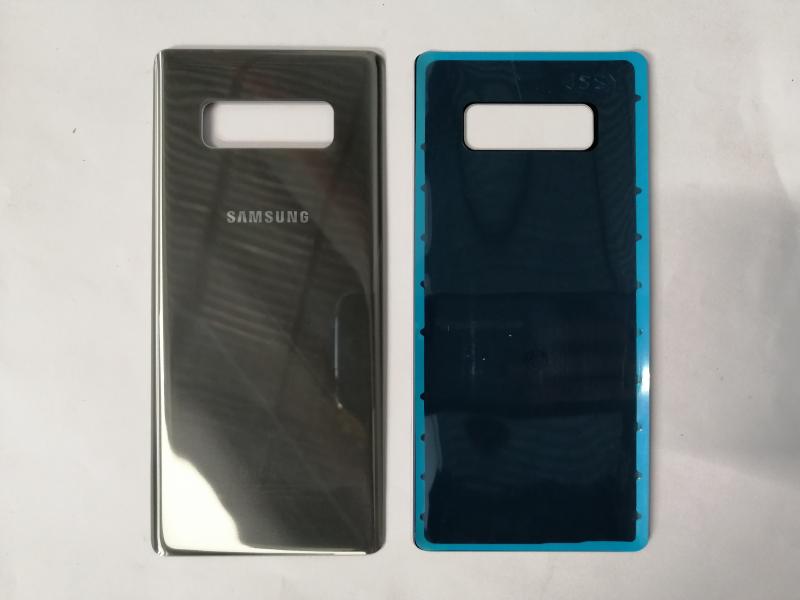 TAPA SAMSUNG GALAXY NOTE 8 N950 PLATEADA SIN MARCO