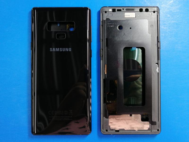 TAPA SAMSUNG GALAXY NOTE 9 N960 NEGRA CON MARCO