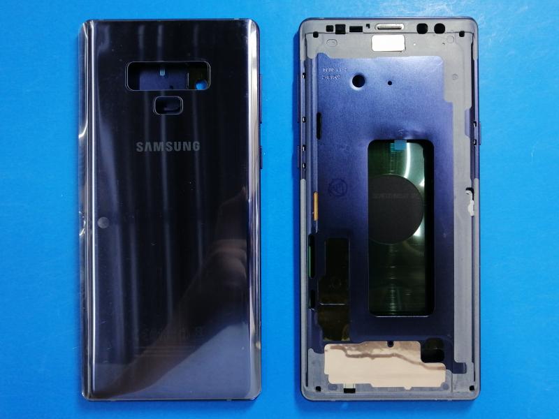 TAPA SAMSUNG GALAXY NOTE 9 N960 AZUL CON MARCO