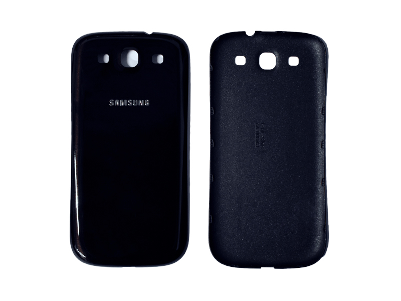 TAPA SAMSUNG GALAXY S3 I9300 NEGRA SIN MARCO