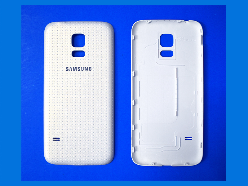 TAPA SAMSUNG GALAXY S5 MINI G800 BLANCA SIN MARCO