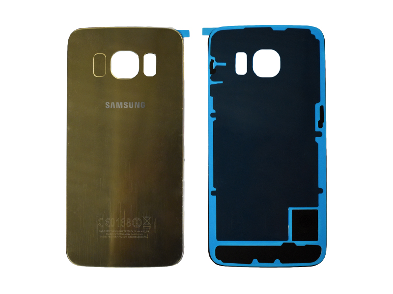 TAPA SAMSUNG GALAXY S6 EDGE G925 DORADA SIN MARCO