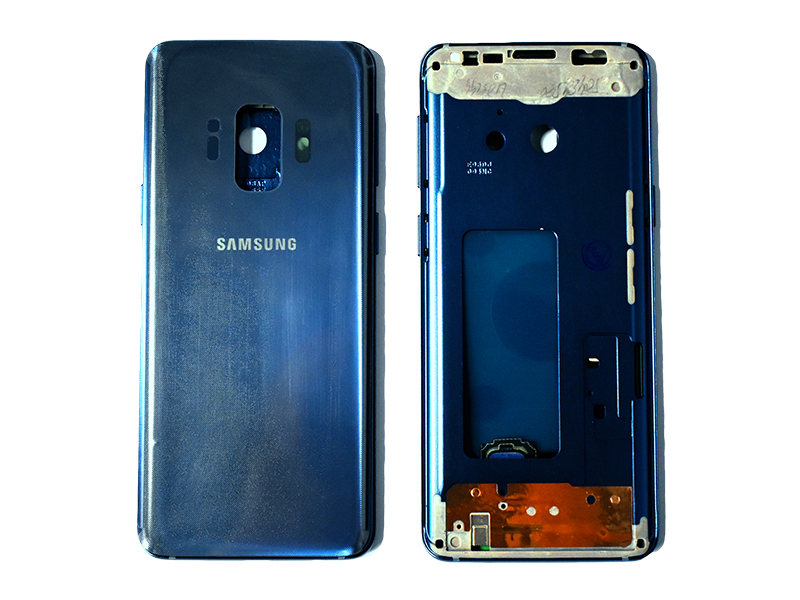 TAPA SAMSUNG GALAXY S9 G960 AZUL CON MARCO