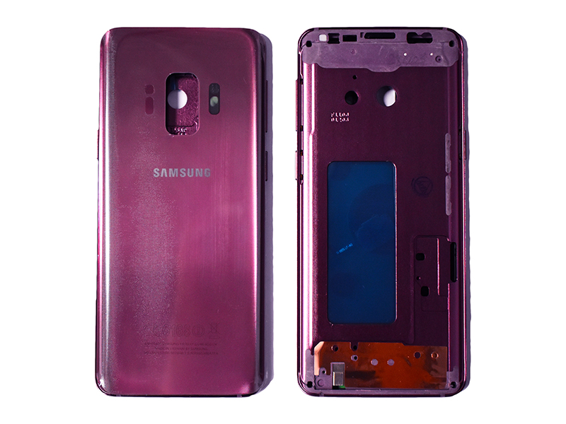 TAPA SAMSUNG GALAXY S9 G960 MORADA CON MARCO