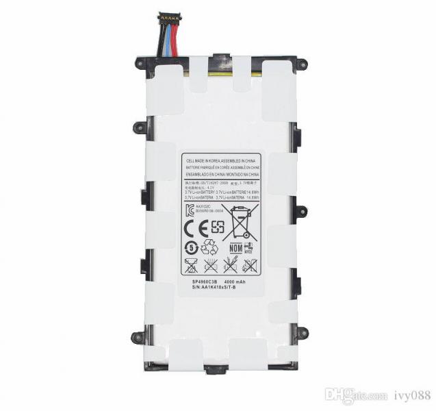 BATERIA SAMSUNG GALAXY SP4960C3B TAB 2 7.0 P3100 P3113 P3110 PLUS P6200 P6210