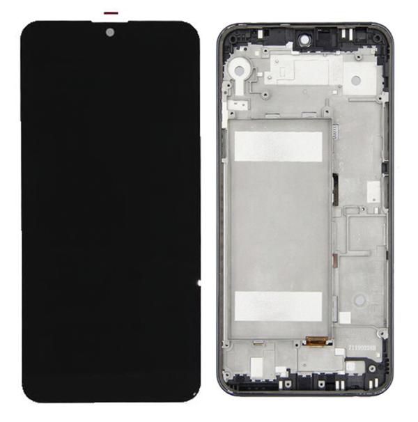 LCD PANTALLA LG K50 K12 MAX COMPLETA NEGRA CON MARCO