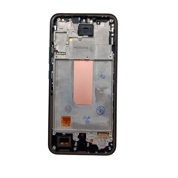 LCD PANTALLA SAMSUNG A34 4G SMALL NEGRA CON MARCO