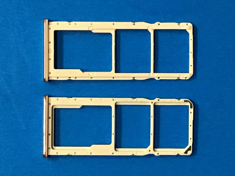 BANDEJA DUAL SIM MICRO SD HUAWEI Y9 2019 HONOR 9 PLUS ROSADA