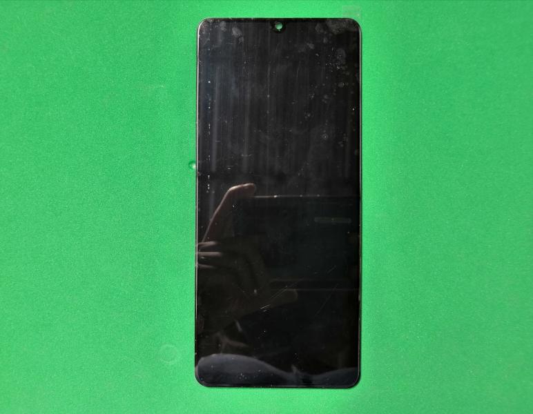 LCD PANTALLA SAMSUNG GALAXY A31 COMPLETA NEGRA SIN MARCO