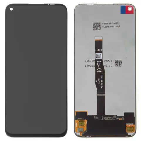 LCD PANTALLA HUAWEI P40 LITE COMPLETA NEGRA SIN MARCO