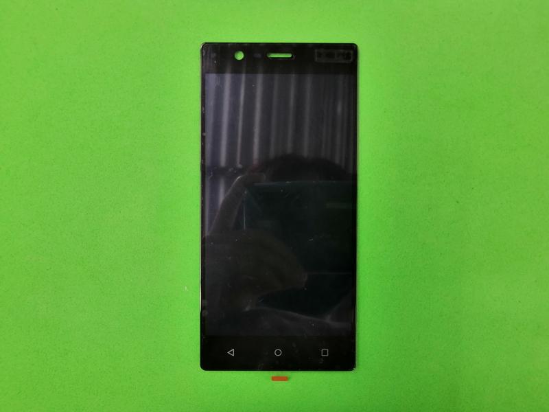 LCD PANTALLA NOKIA 3 COMPLETA NEGRA SIN MARCO