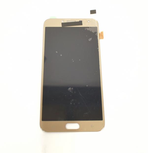 LCD PANTALLA SAMSUNG GALAXY J4 2018 COMPLETA DORADA SIN MARCO