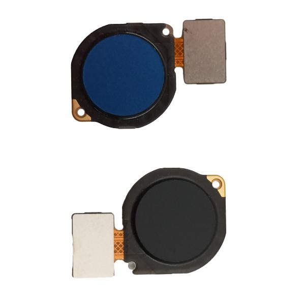 FLEX BOTON HOME SENSOR HUELLA CONECTOR HUAWEI P SMART 2019 AZUL